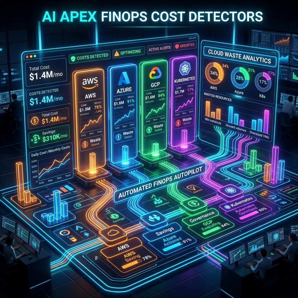 Varcio Platform & Cloud Services in 2026: Multi-Cloud FinOps, Apex AI & 309 Active Waste Detectors